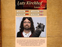 Tablet Screenshot of lutz-kirchhof.de